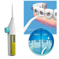 Fio dental com água manual para limpeza de dentes irrigador oral